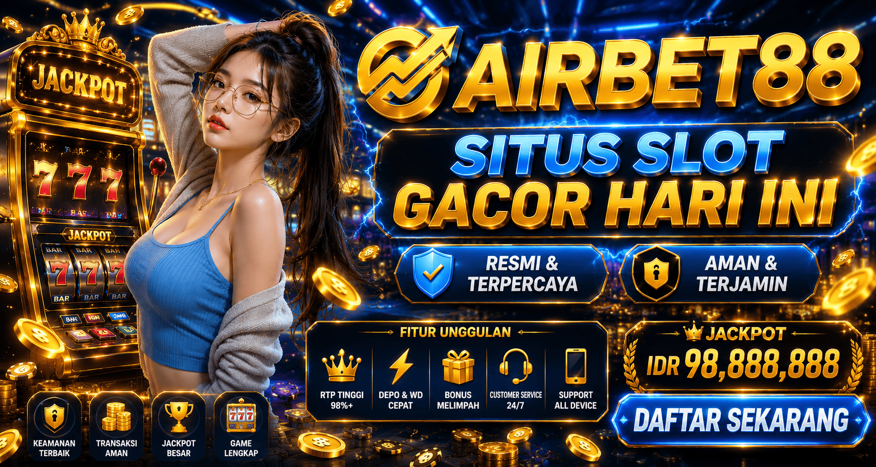 Slot Deposit 10 Ribu Dinamis dengan Tema Modern